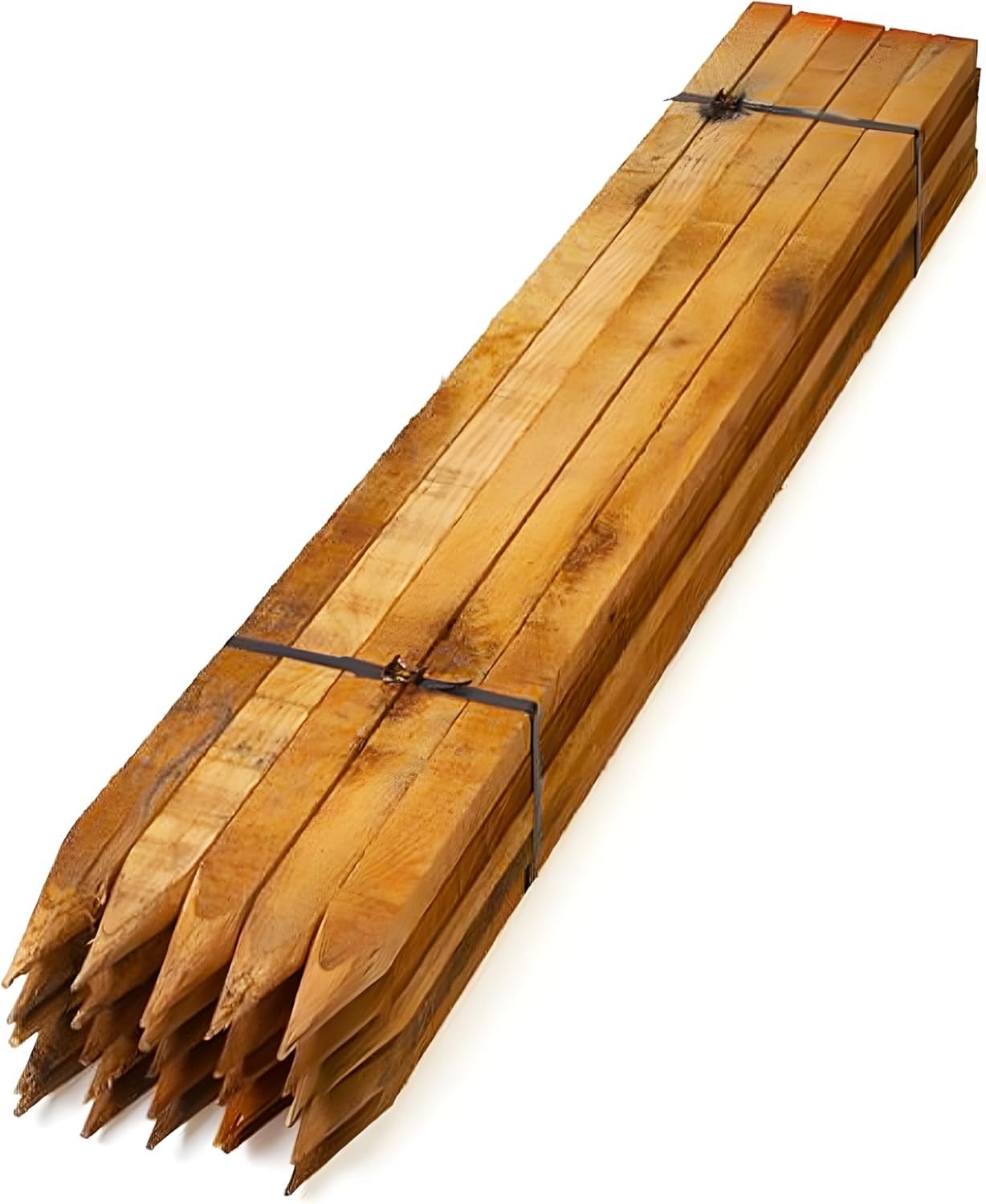 Garden Stakes, Long Wooden Stakes for Plant & Tree Support Pressure Treated Timber